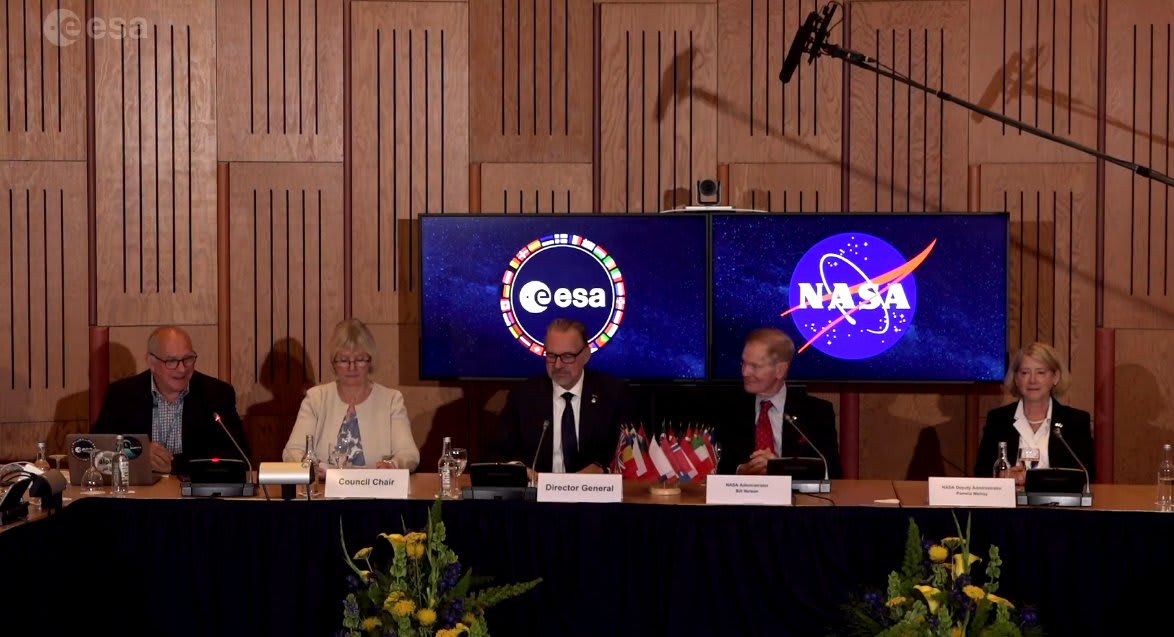 From the Earth to the Moon and on to Mars – ESA and @NASA take decisions and plan for the future. Details 👉
