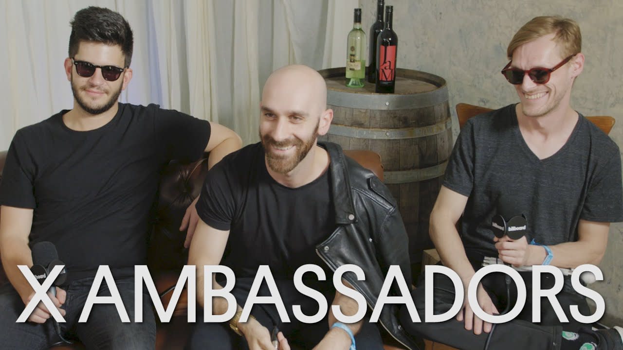 X Ambassadors Describe Their Band Through Emojis | BottleRock Napa Valley 2016