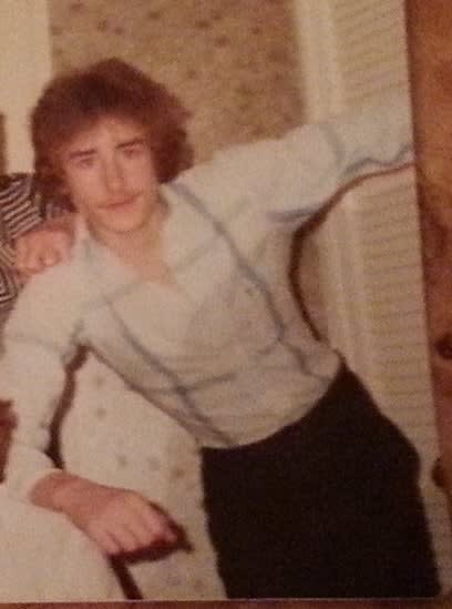 Me at 14 back in 1976, heading to the high school dance when disco was all the rage