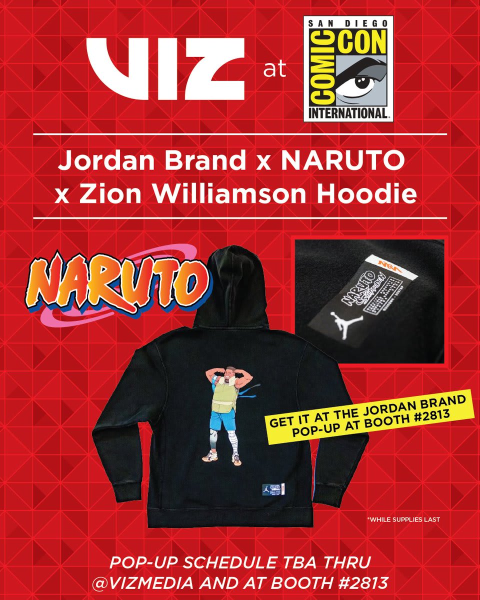 zion williamson naruto hoodie