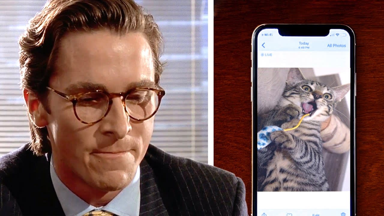 American Psycho with Cats (OwlKitty parody)