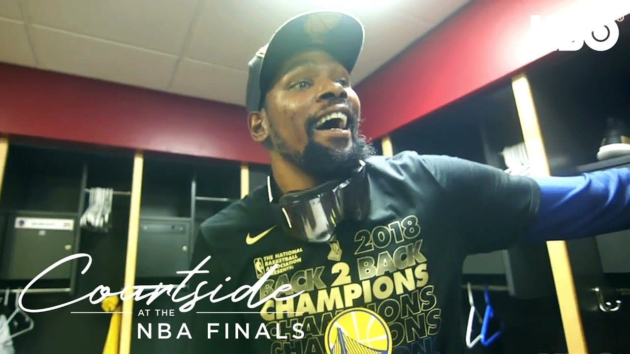 Kevin Durant's Roller Coaster Ride | Courtside at the NBA Finals (2018) | HBO