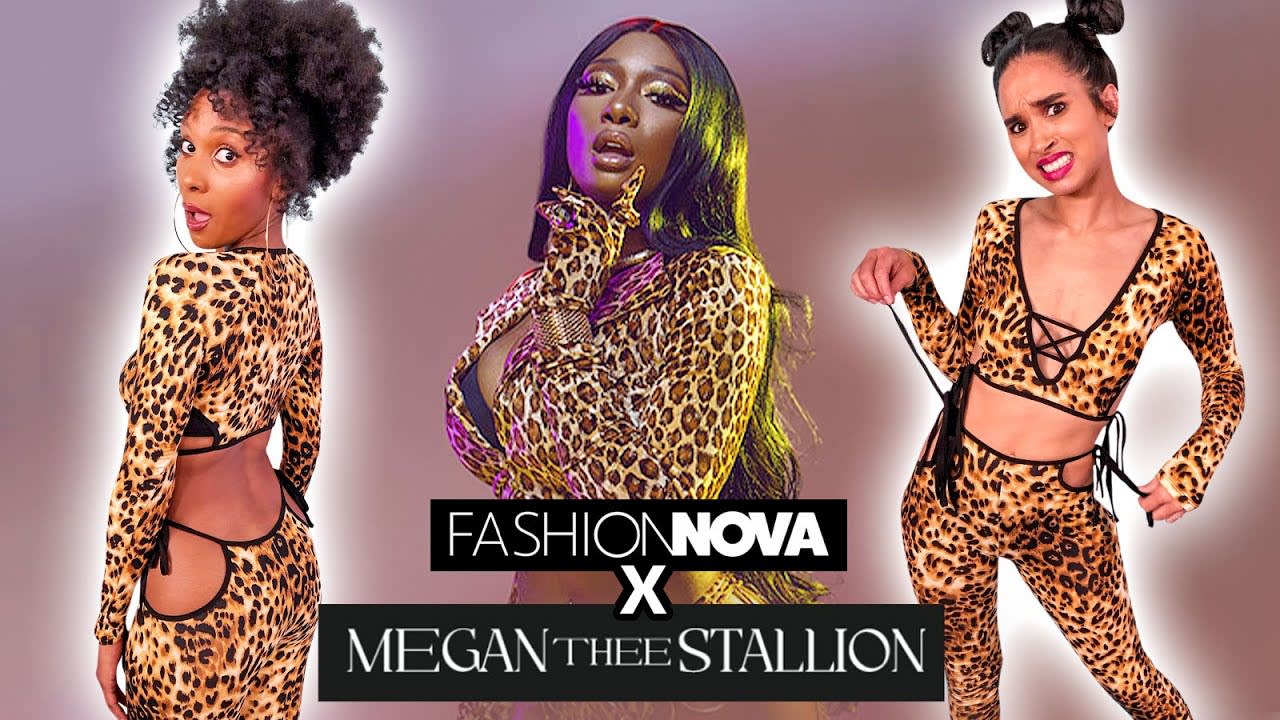 Trying Megan Thee Stallion's Fashion Nova Collection [PART 2!]