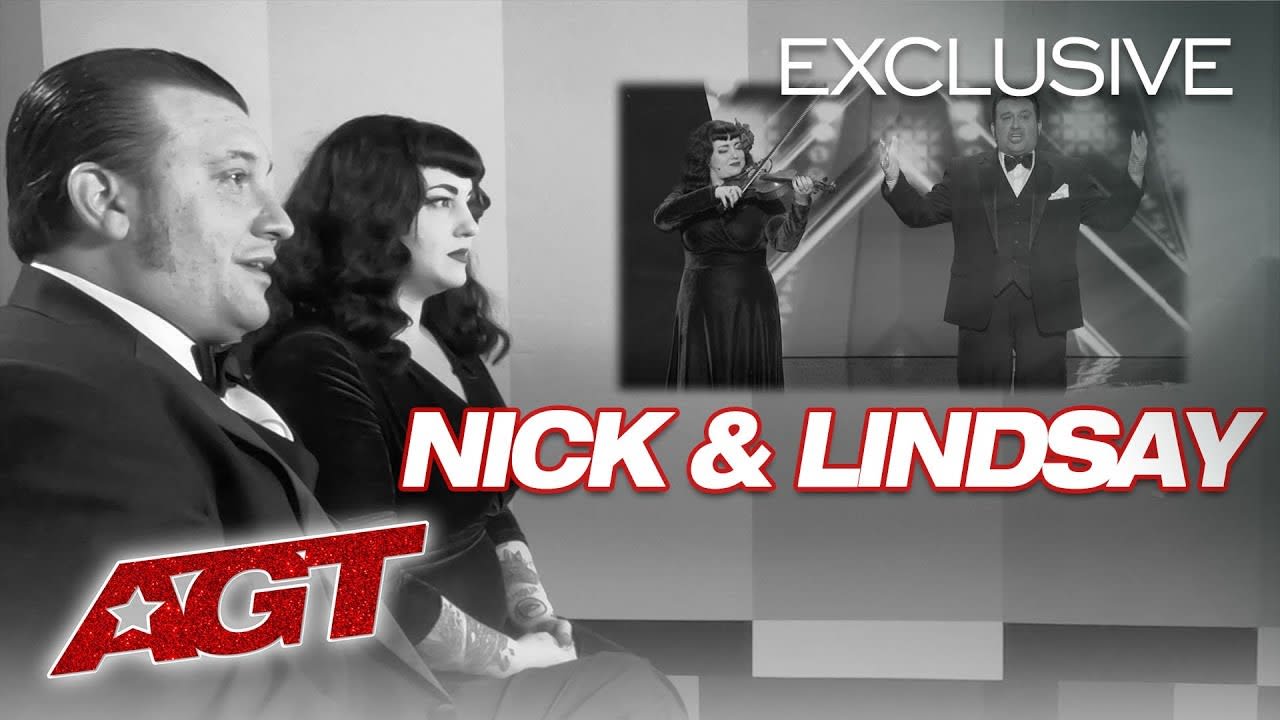 Nick & Lindsay Break Down Knife Throwing...With FEET! - America's Got Talent 2019