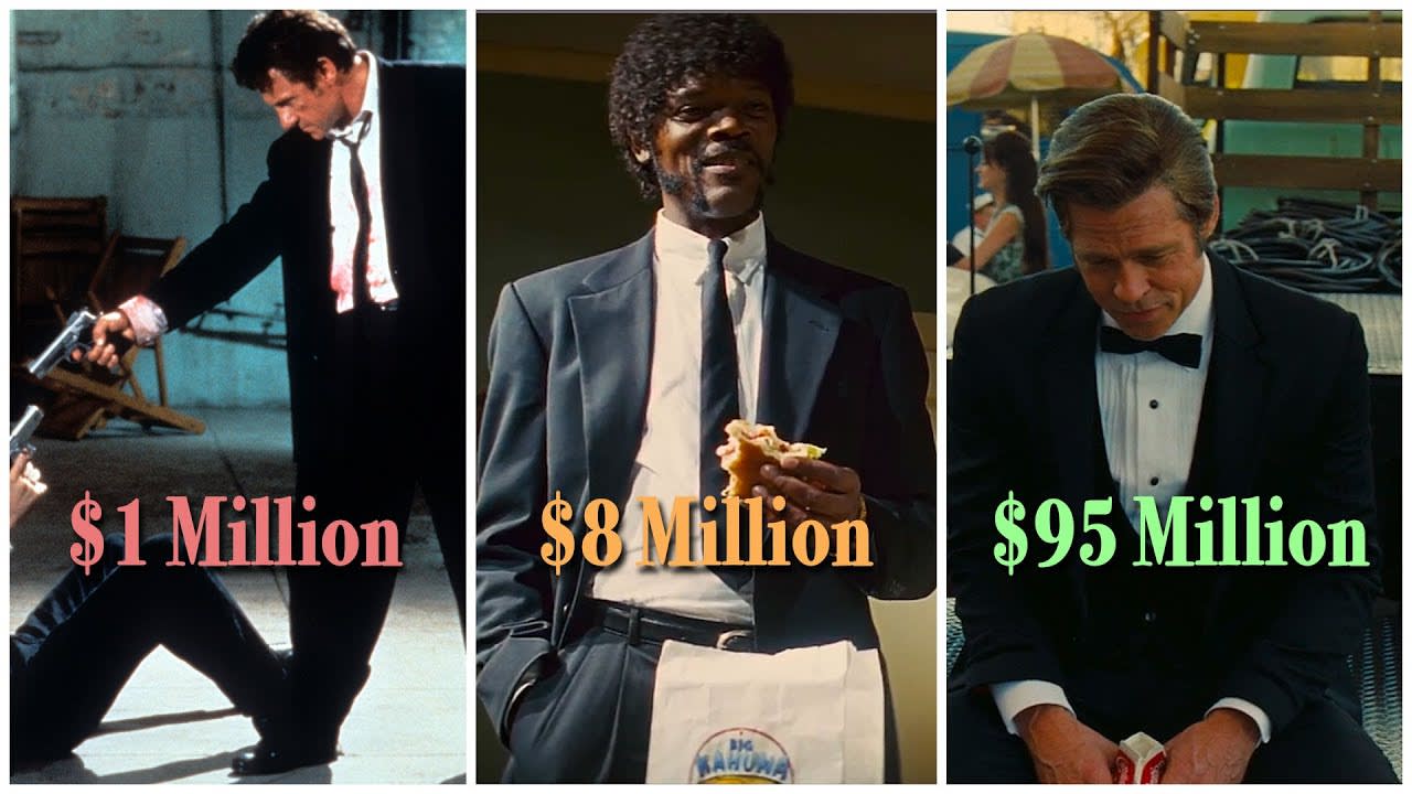 How Quentin Tarantino Shoots a Film at 3 Different Budget Levels: Reservoir Dogs ($1 Million), Pulp Fiction ($8 Million), and Once Upon a Time in Hollywood ($95 Million)