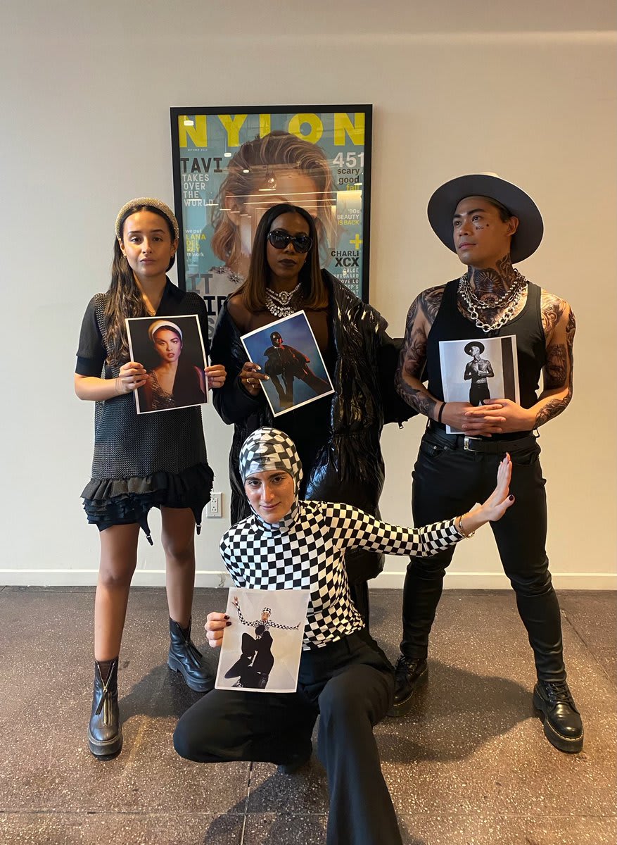 Happy Halloweekend! Enjoy this picture of BDG’s fashion team as NYLON covers 🖤