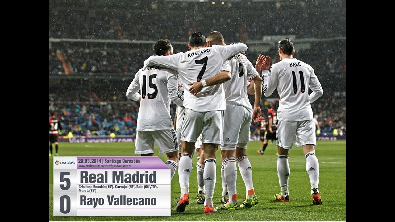 Resumen | Highlights: Real Madrid 5-0 Rayo Vallecano