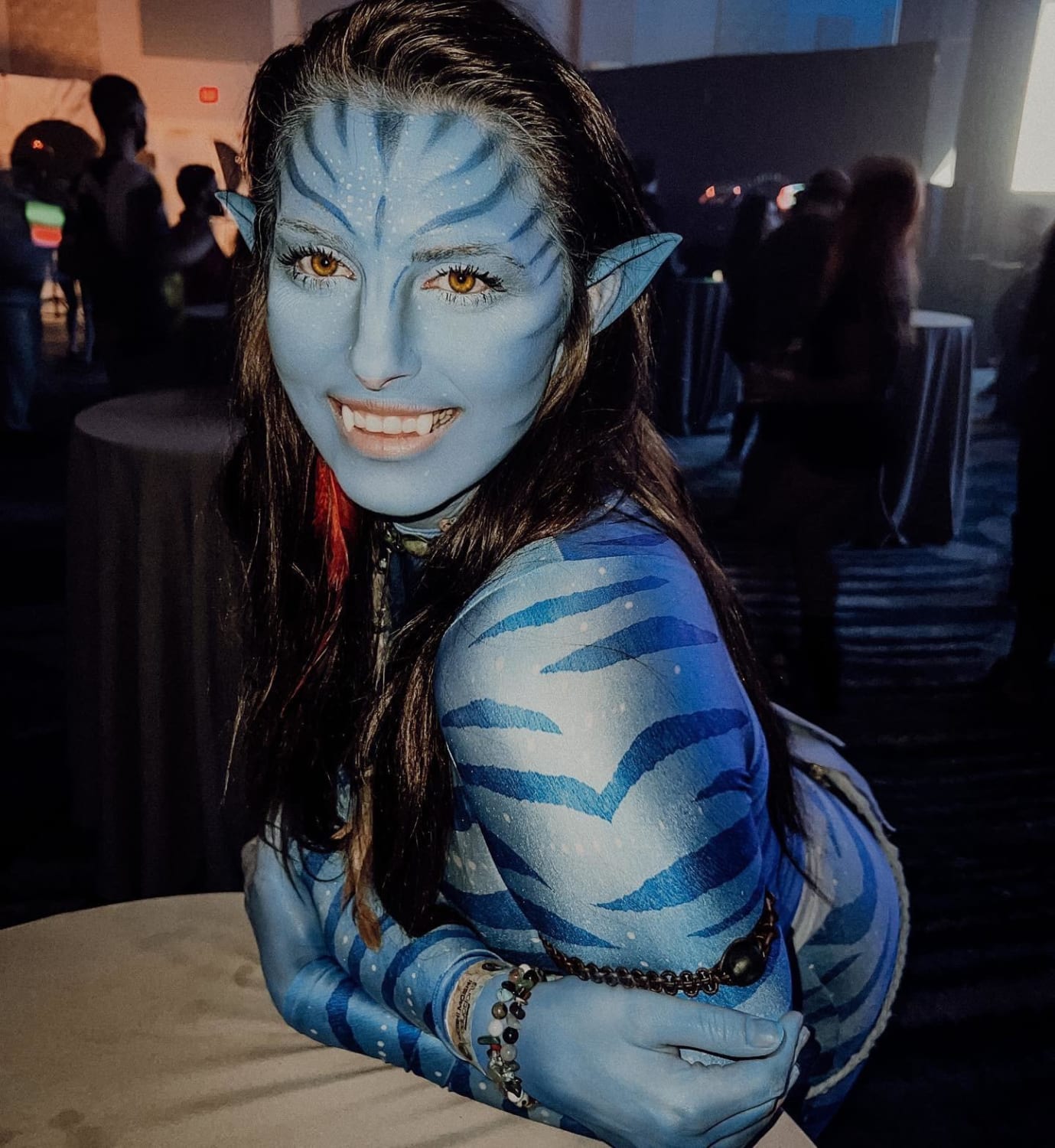[self] Neytiri! Trying to match the paint to the bodysuit was a pain.