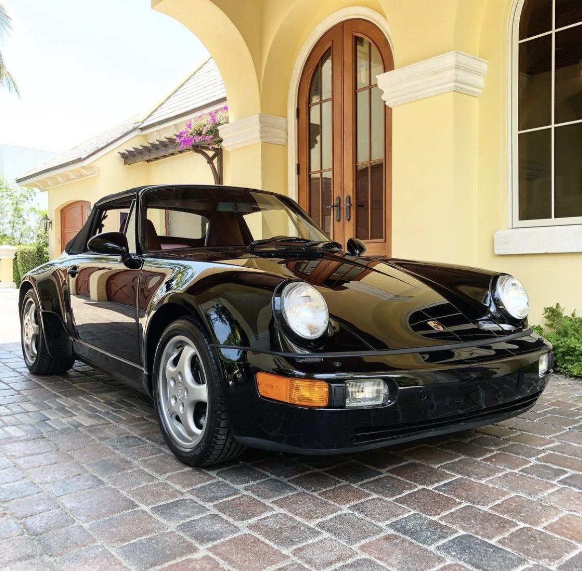 This 1992 964 911 America Roadster is currently sitting in 3 feet of salt water in Naples Fl.
