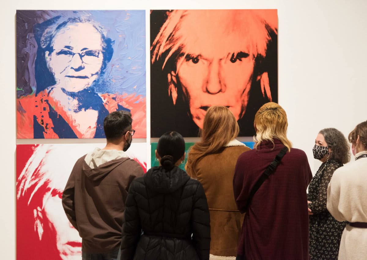 In 1974, Andy Warhol created nine posthumous portraits of his mother, Julia Warhola. These images feature the same technique used in Warhol’s lucrative portrait commissions. Experience Julia’s portraits in-person in #WarholRevelation. Visit https://t.co/Pf8wmoLkNa for tickets.