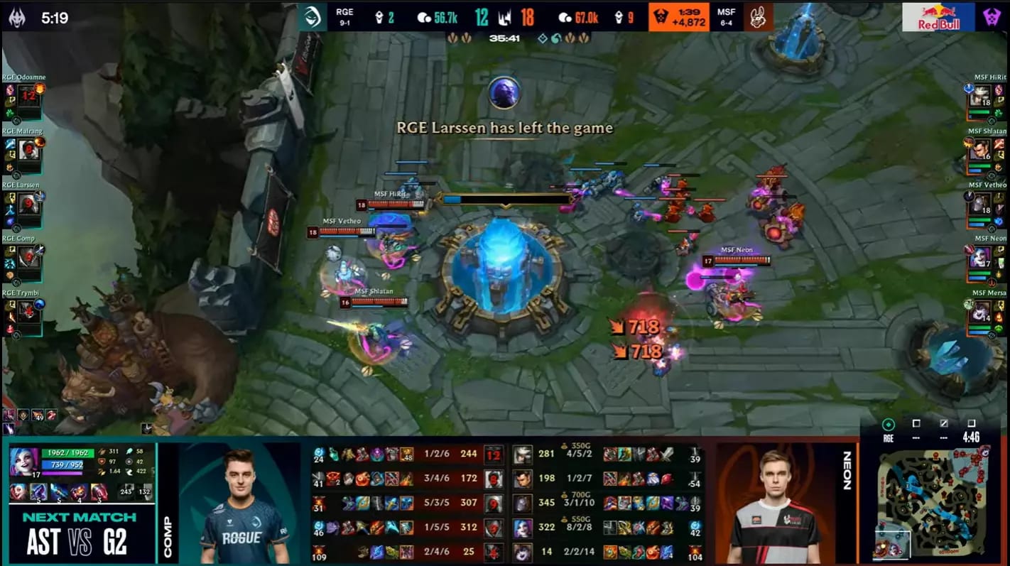Rogue vs. Misfits Gaming / LEC 2022 Spring - Week 5 / Post-Match Discussion