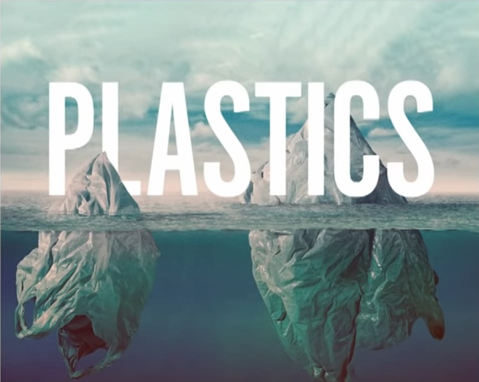 From the latest LWT segment on plastics in the oceans. The Icebergs that turn out to be plastic bags were graphic designporn imo