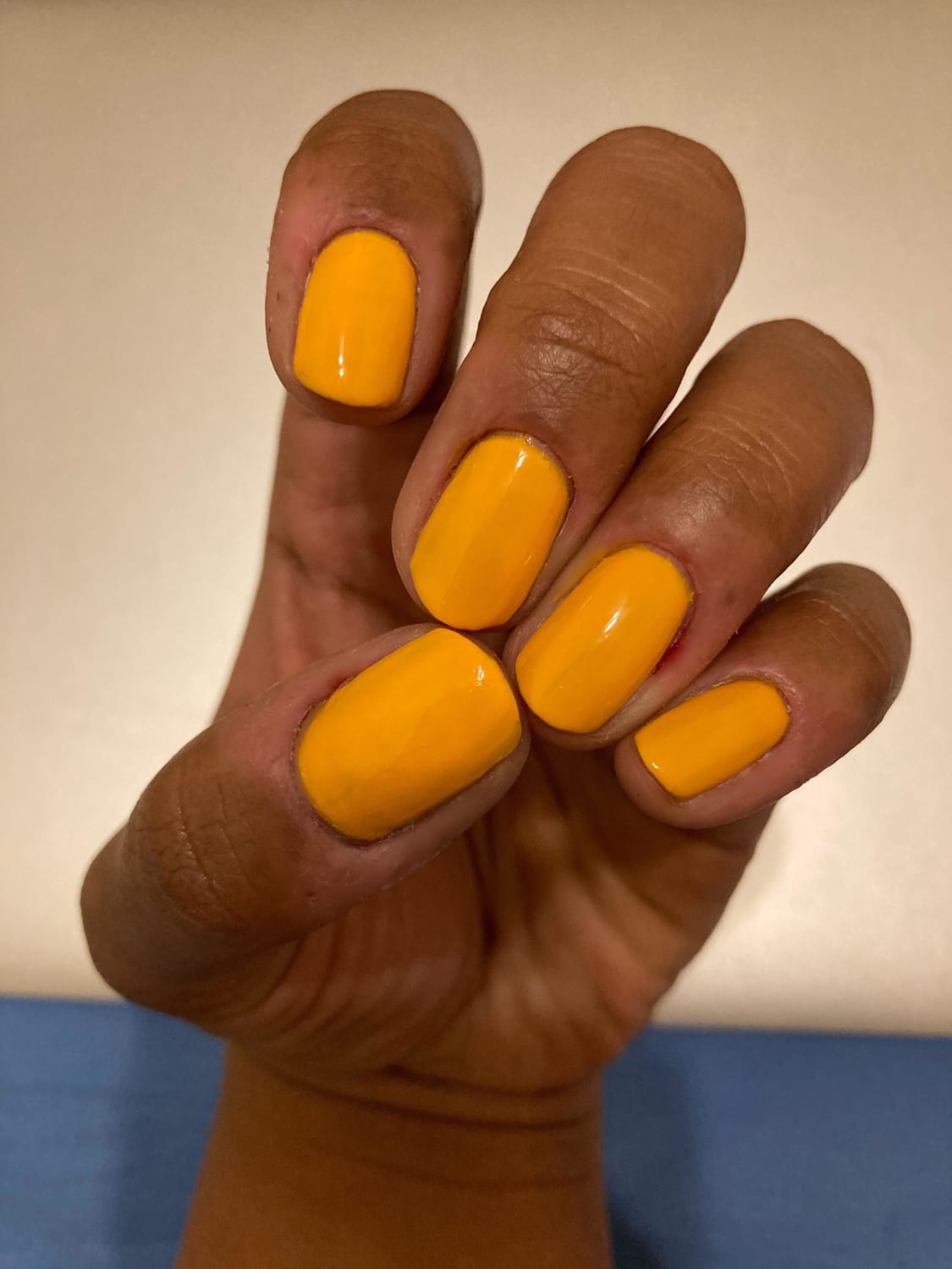 I love this mustard yellow! The “It” Color by OPI