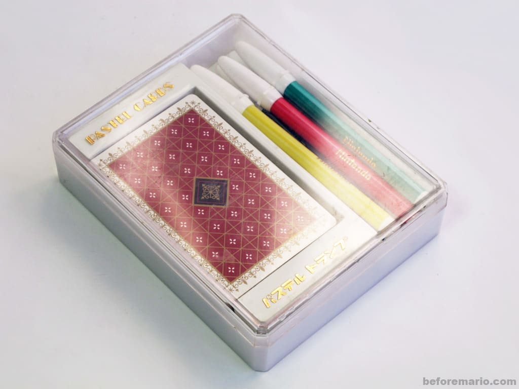Feeling creative? Then make your own playing cards with these Nintendo Pastel Cards set, including colour markers and blank cards. Some example art provided by Nintendo for inspiration.