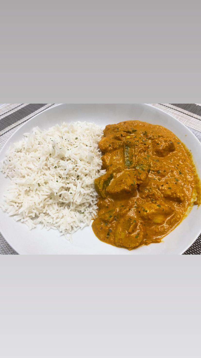 Chicken Tikka Masala with Basmati Rice
