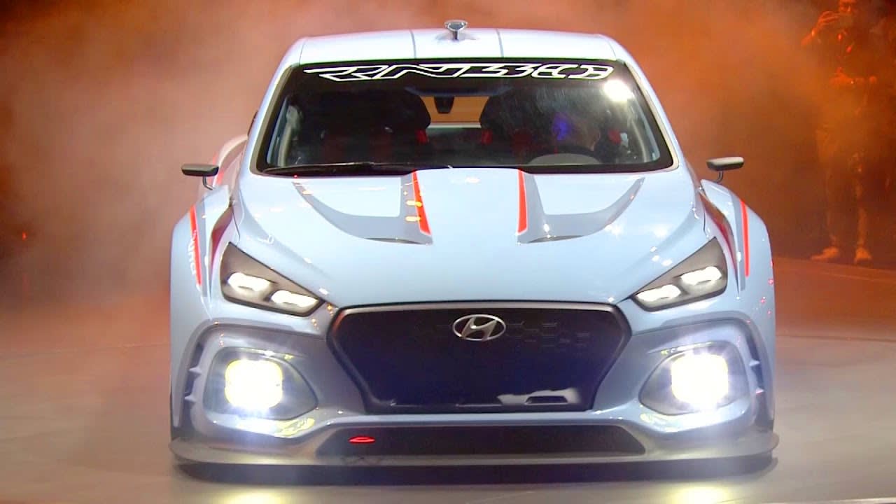 Hyundai RN30 Concept WORLD PREMIERE