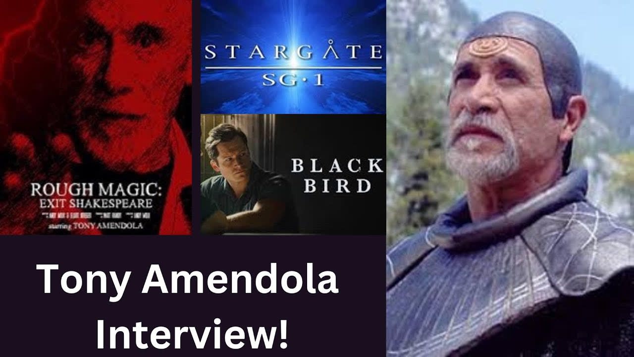 Tony Amendola Interview! #stargatesg1 #stargate #blackbird