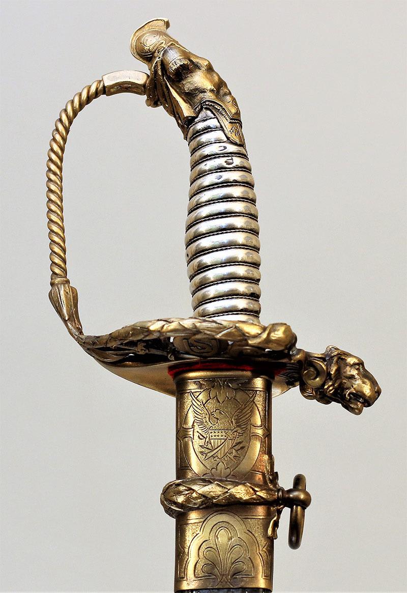Tiffany -produced sabre, owned by Captain Platt M. Thorn, 150th New York State Volunteers, 1860s. 2nd pic in comment.