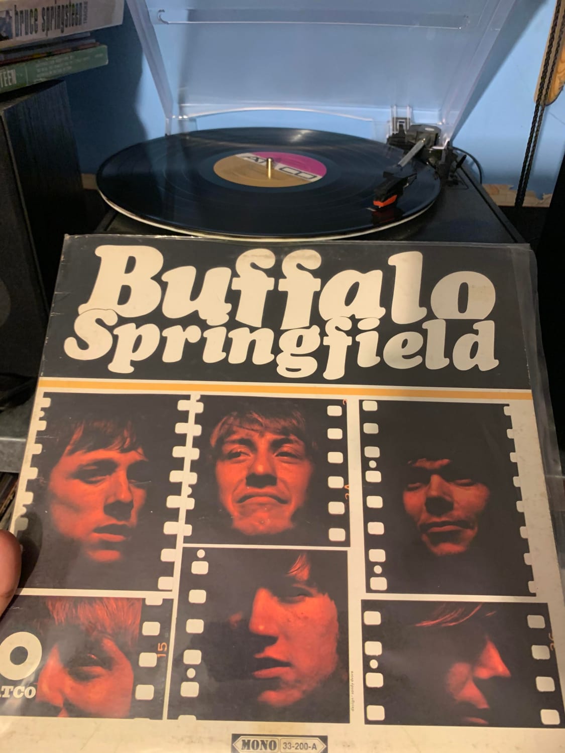 Buffalo Springfield’s first album. 1966 Mono pressing.