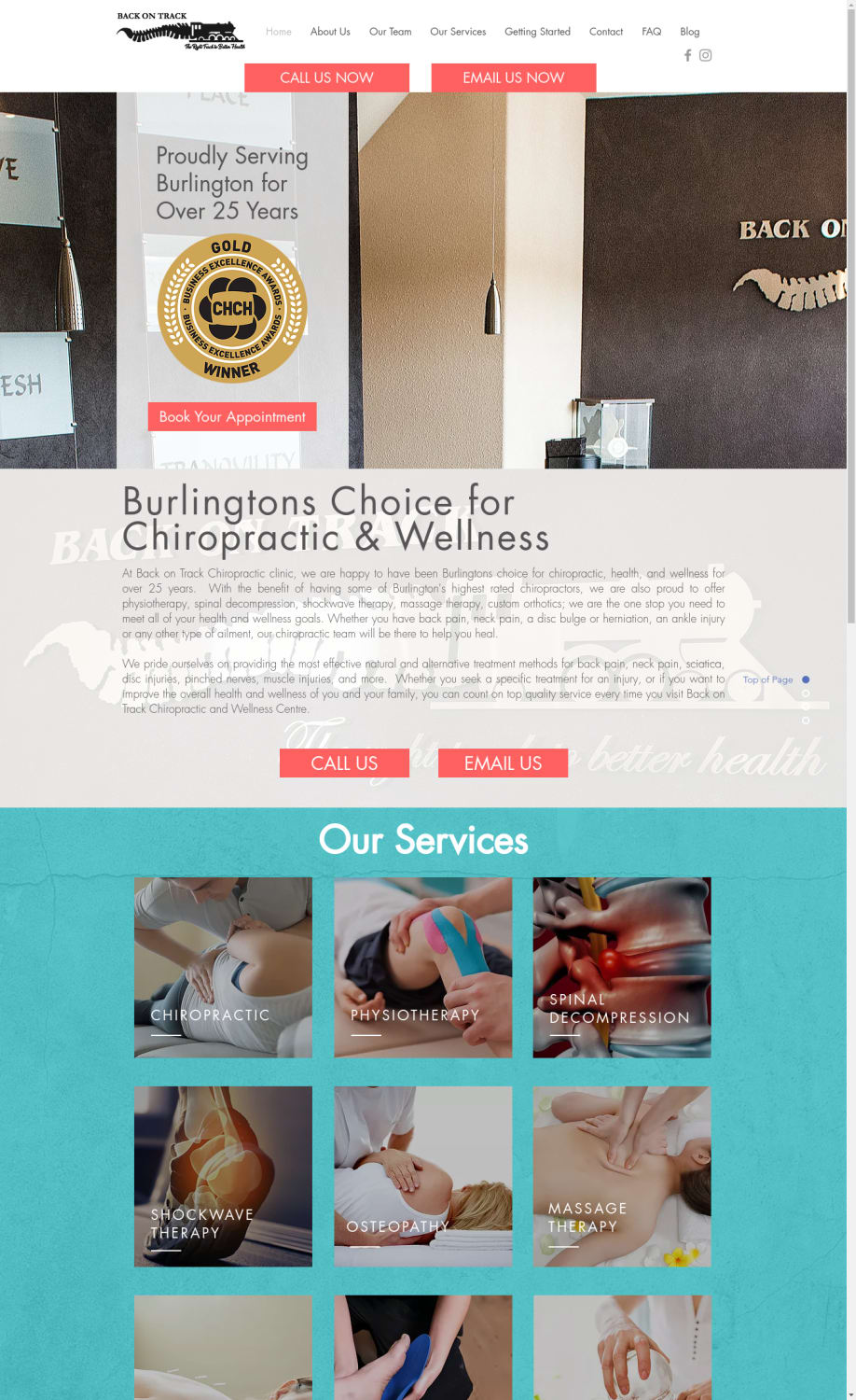 Chiropractor Burlington | Back On Track Wellness Centre
