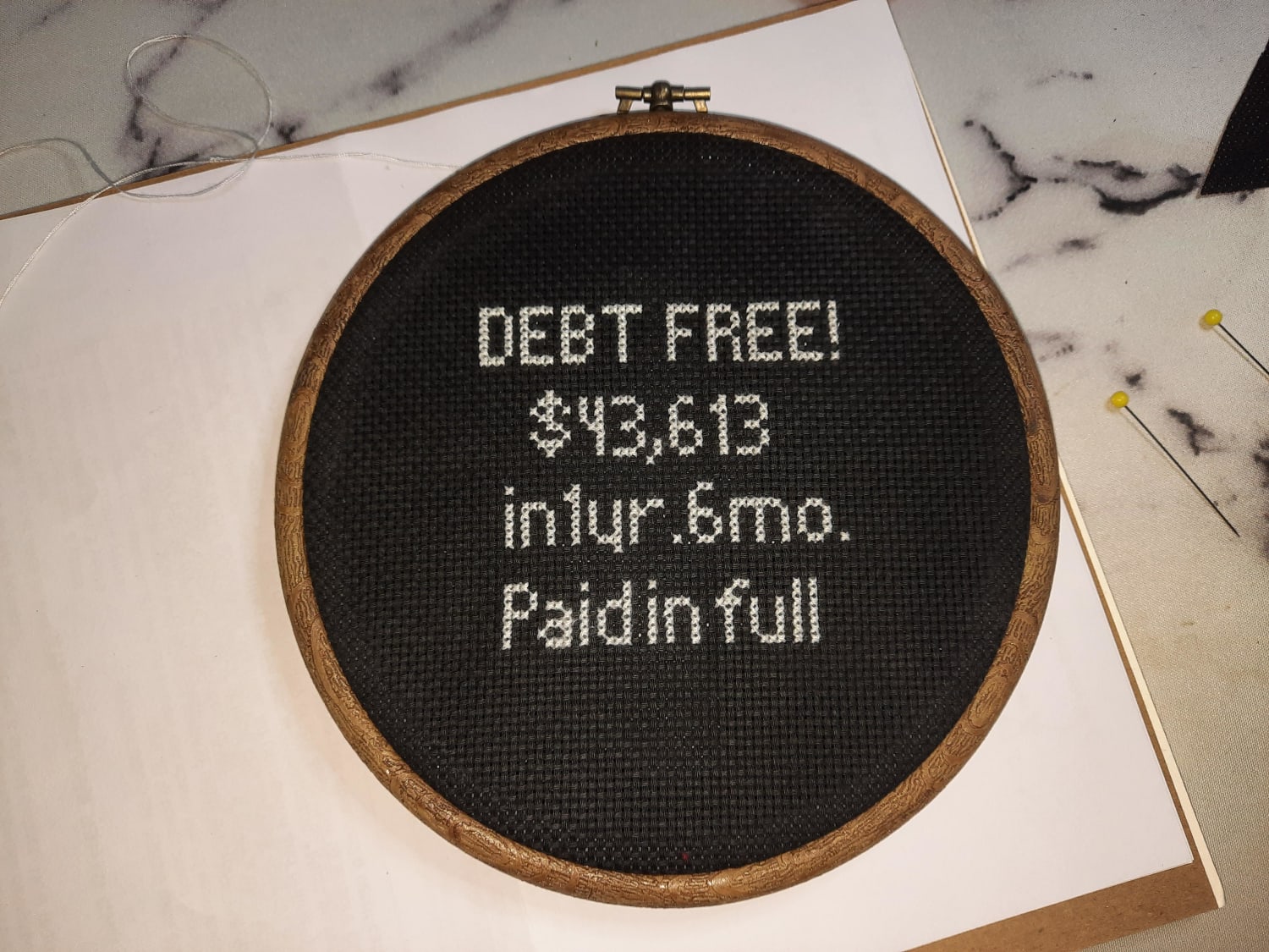 [FO] A commemoration piece of sacrifice and adulting I accomplished. Pattern self made