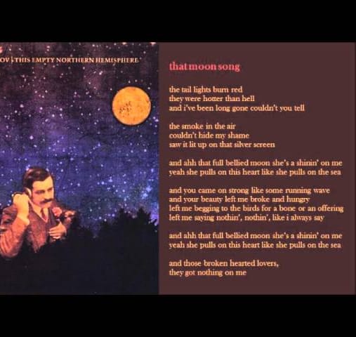 Gregory Alan Isakov Evelyn Lyrics