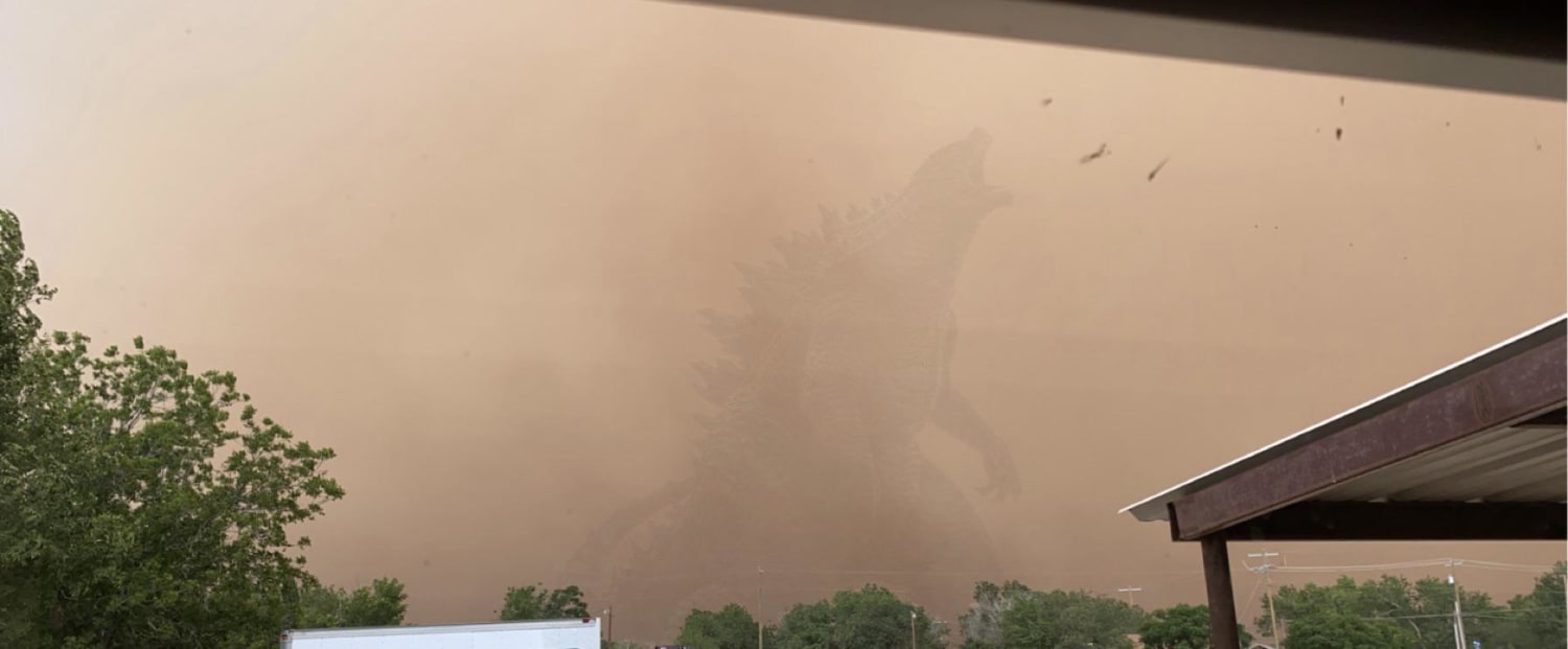 This dust storm outside my house has gotten a bit out of hand