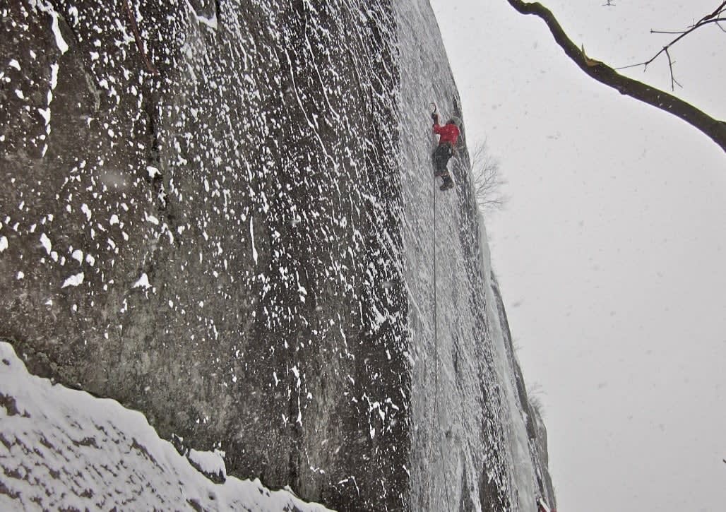 New England Ice Climbing and Why It's So Good