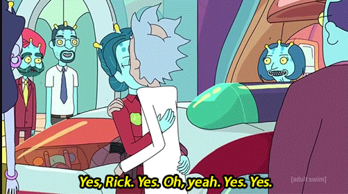 Mix · Kiss cartoon Rick and Morty season 2/ This cartoon is informating