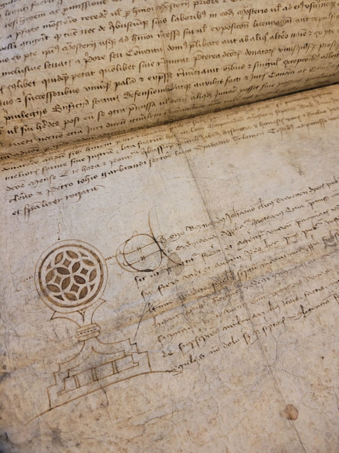 A medieval manuscript on parchment, dated 1439, written during the reign of Pope Eugene IV. Now one of the oldest non-religious manuscripts and documents in the office, the oldest being from 1378.