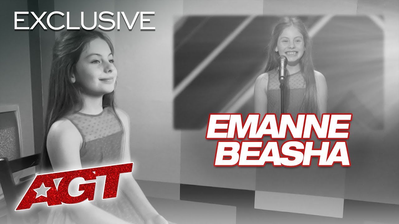 Singer Emanne Beasha Is Thrilled About Simon Cowell's Approval! - America's Got Talent 2019