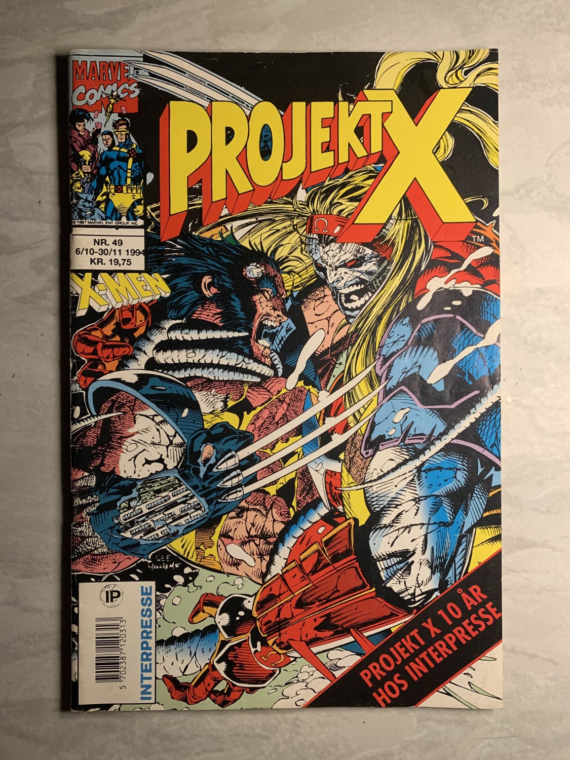 My favorite cover (Projekt X #49 - Interpresse, Denmark 1991)