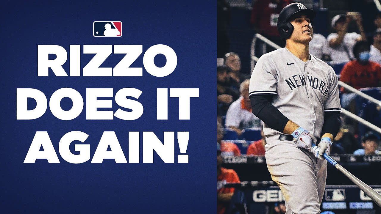 RIZZO GOES DEEP AGAIN for Yankees!! Anthony Rizzo hits home run in first two Yankee games!