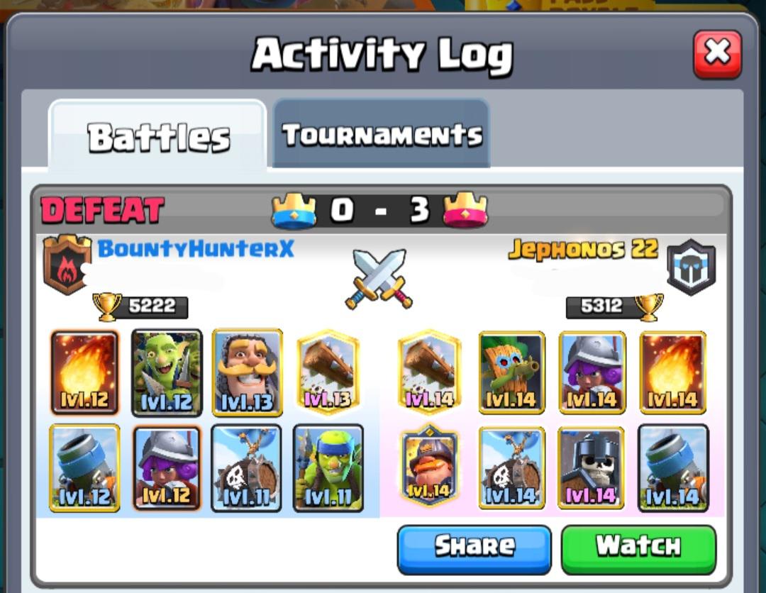 1v1 Showdown my butt. What's the card average here? huh, SUPERCELL?