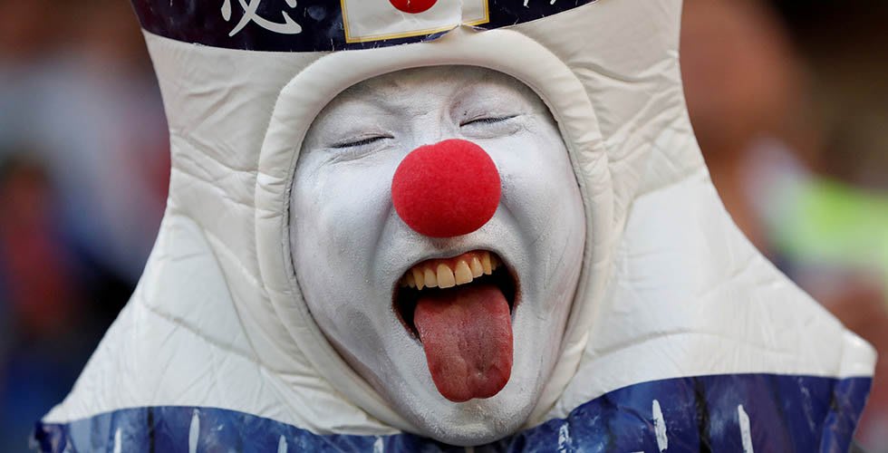 Pictures of the Day: Japan v Senegal in Russia