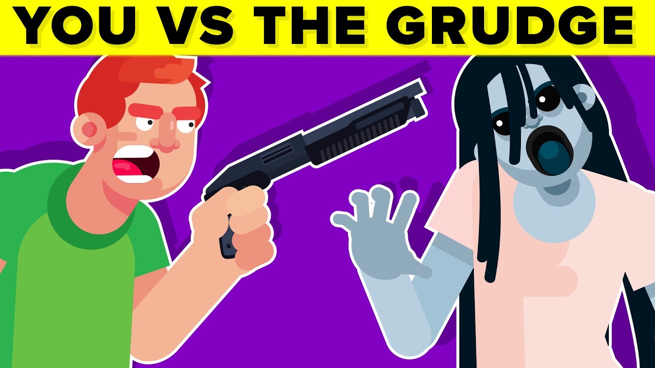 YOU vs THE GRUDGE - Could You Defeat and Survive Her? || FUNNY ANIMATION (The Grudge Horror Movie)