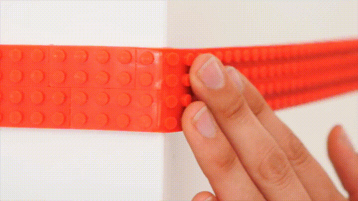 Cuttable LEGO tape. The future is now.