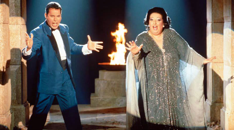 When Queen’s Freddie Mercury Teamed Up with Opera Superstar Montserrat Caballé in 1988: A Meeting of Two Powerful Voices