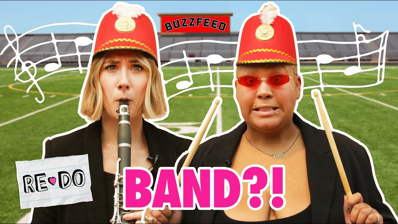 Adults Learned To Play High School Band Instruments For A Week • Re-Do