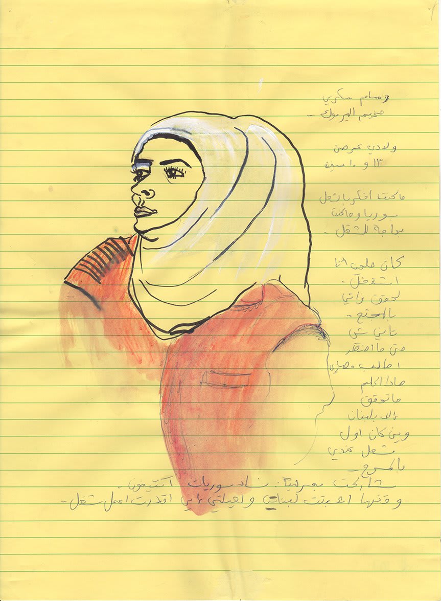 COMING SOON—"I strongly believe in our right to be frivolous” Mounira Al Solh’s ongoing series collects histories and personal experiences that continue to emerge from the humanitarian and political crises in Syria and the Middle East. Opening February 8—https://t.co/wrOSLyp2nM