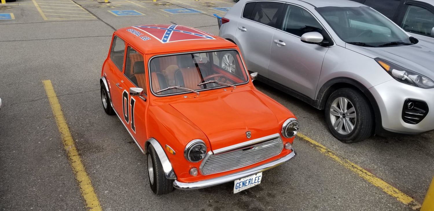 Who'd fit the Venn diagram of fans of Dukes of Hazzard and 50's Morris Minis?