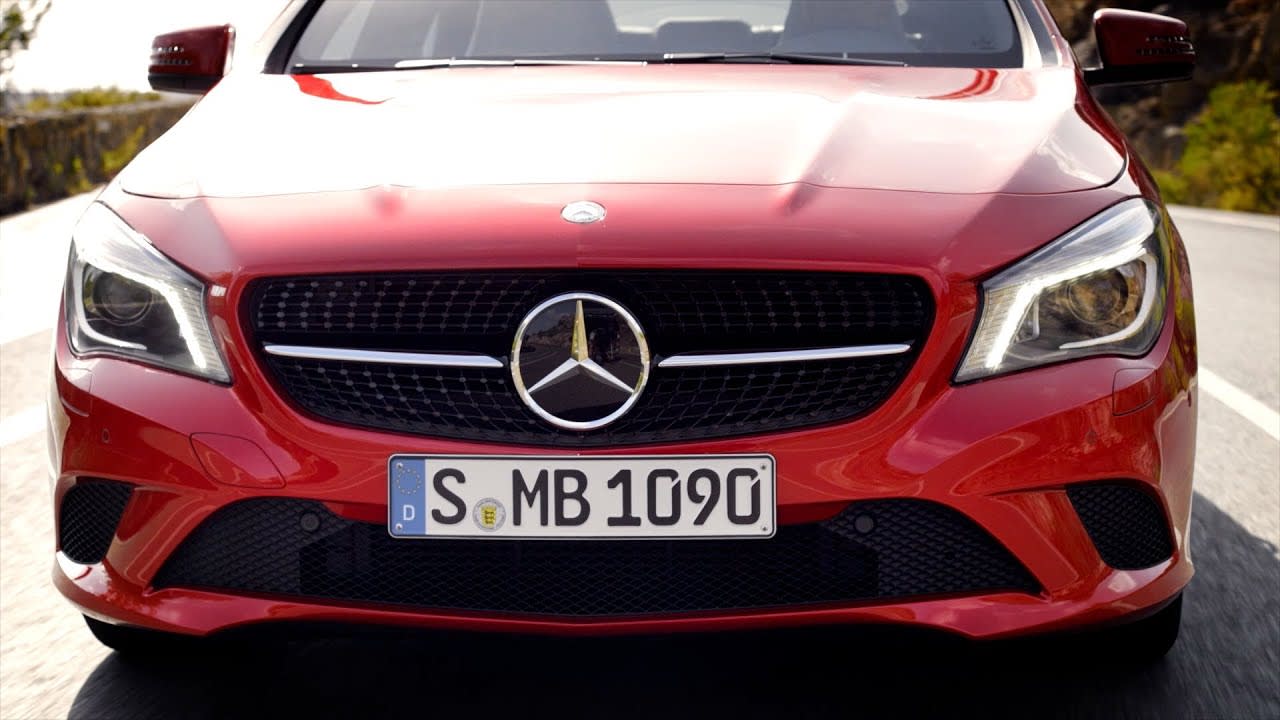 NEW 2014 Mercedes CLA - Trailer