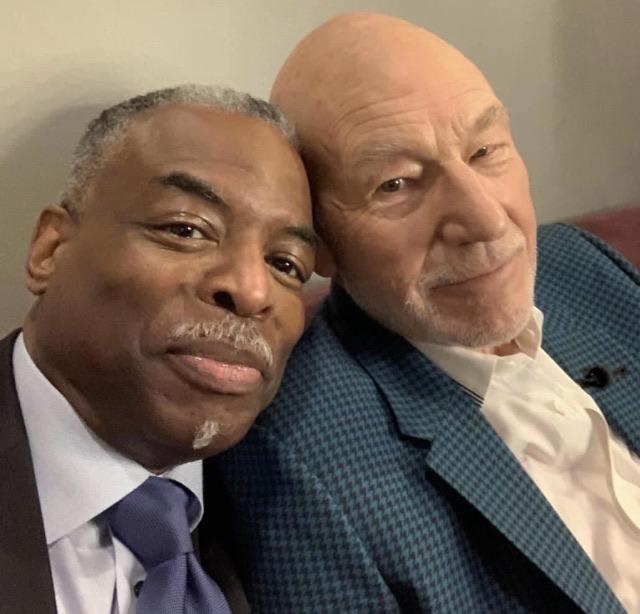 “These are the moments that I live for “- LeVar Burton on his friendship with Patrick Stewart.