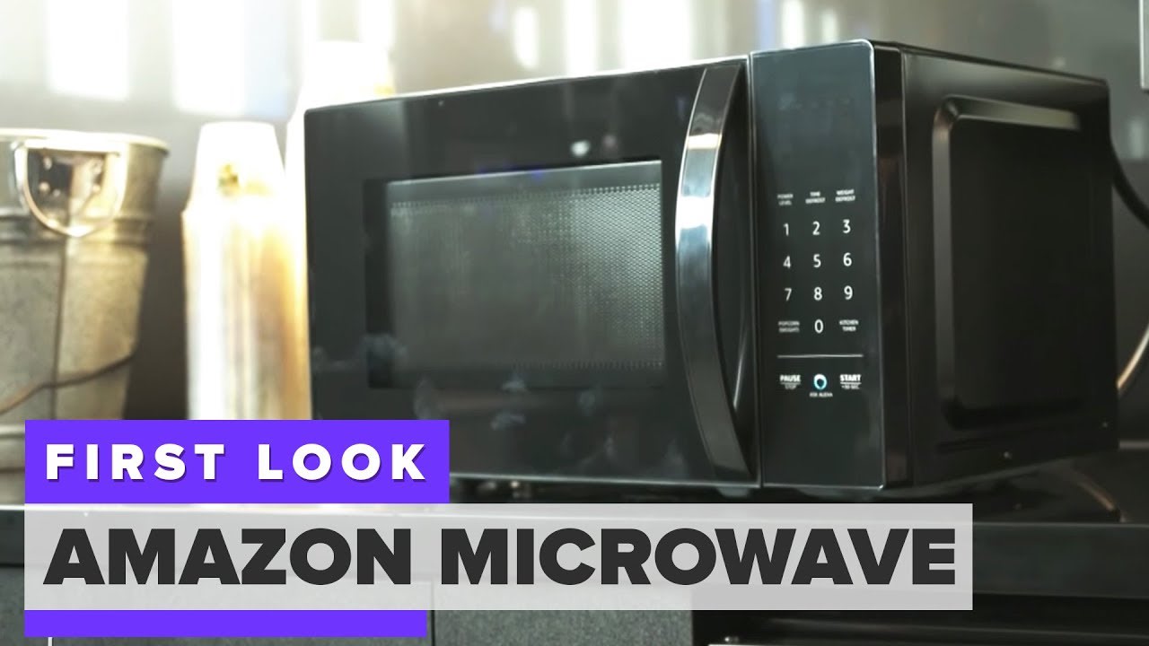 Amazon's Alexa-powered microwave first look