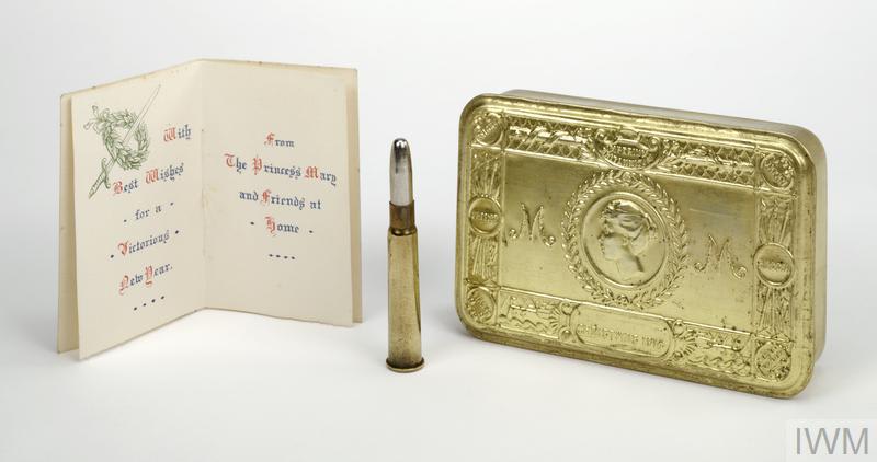 Originally intend for 'every sailor afloat and every soldier at the front' on Christmas Day 1914, it's estimated that over 2.5 million Princess Mary Gift Fund boxes were eventually distributed. Learn the story behind these treasured gifts: https://t.co/roJ2B6HpED © IWM EPH 2018