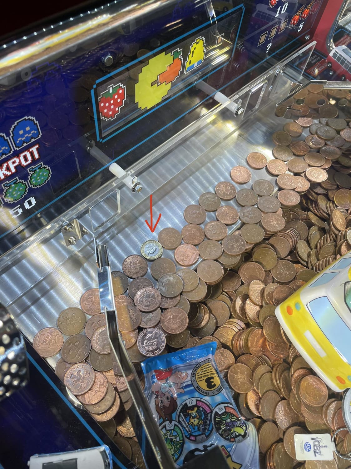 WCGW giving a 3 year old £1 to play on the 2p machine?