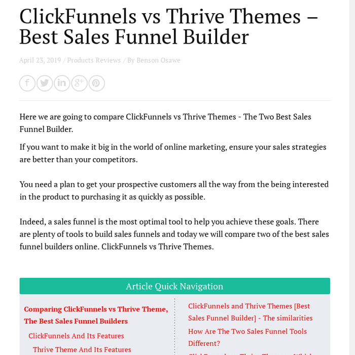 More About Best Funnel Builder