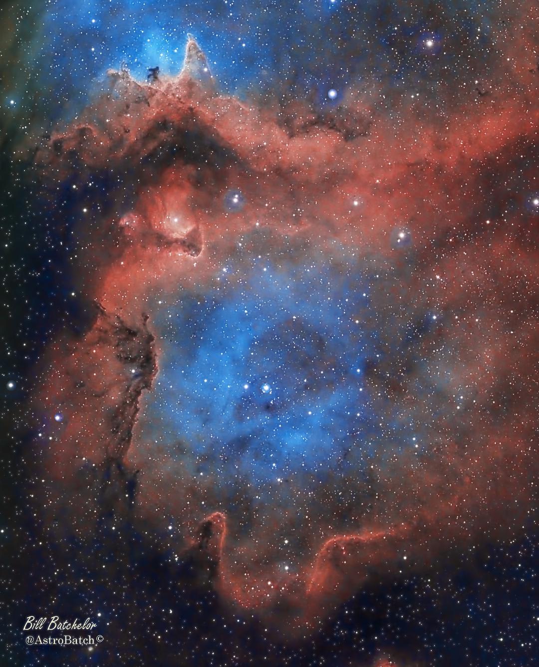 IC1848 the Soul Nebula from my Backyard