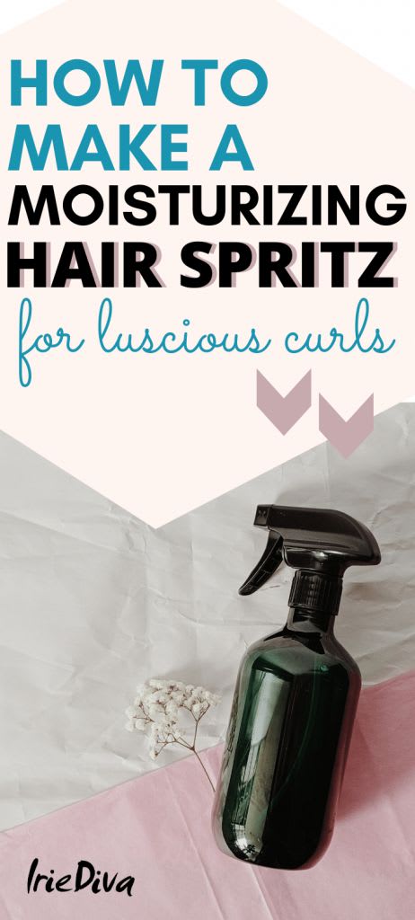 DIY Hair Spritz: A Moisturizing Spray for Natural Hair