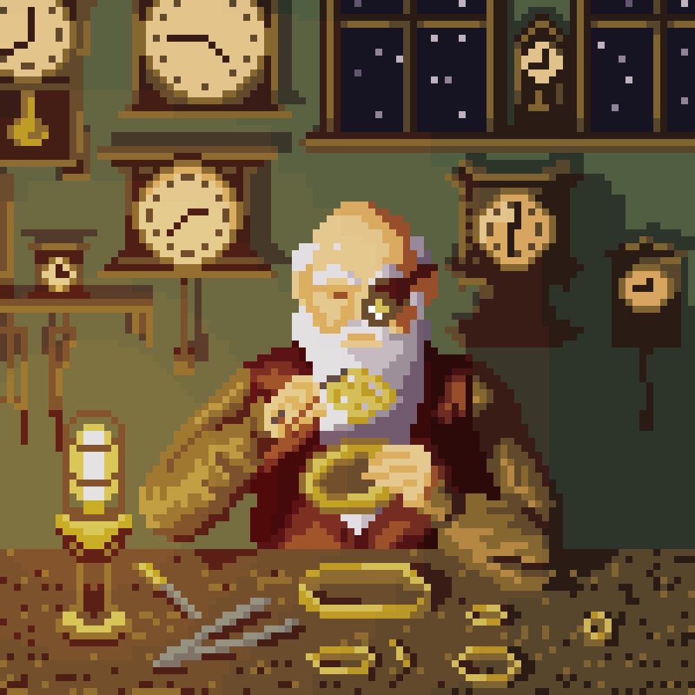 The Clockmaker - link to timelapse video in comments